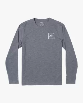 RVCA Long Sleeve Rashguard - Heather Grey