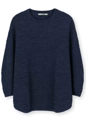 Sibin Linnebjerg Adi Poncho - Navy