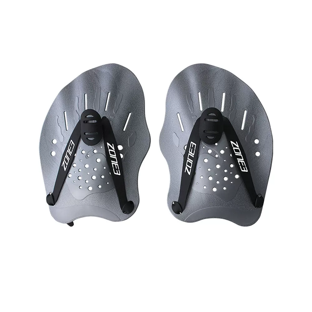 Silver Ergo Swim Training Hand Paddles