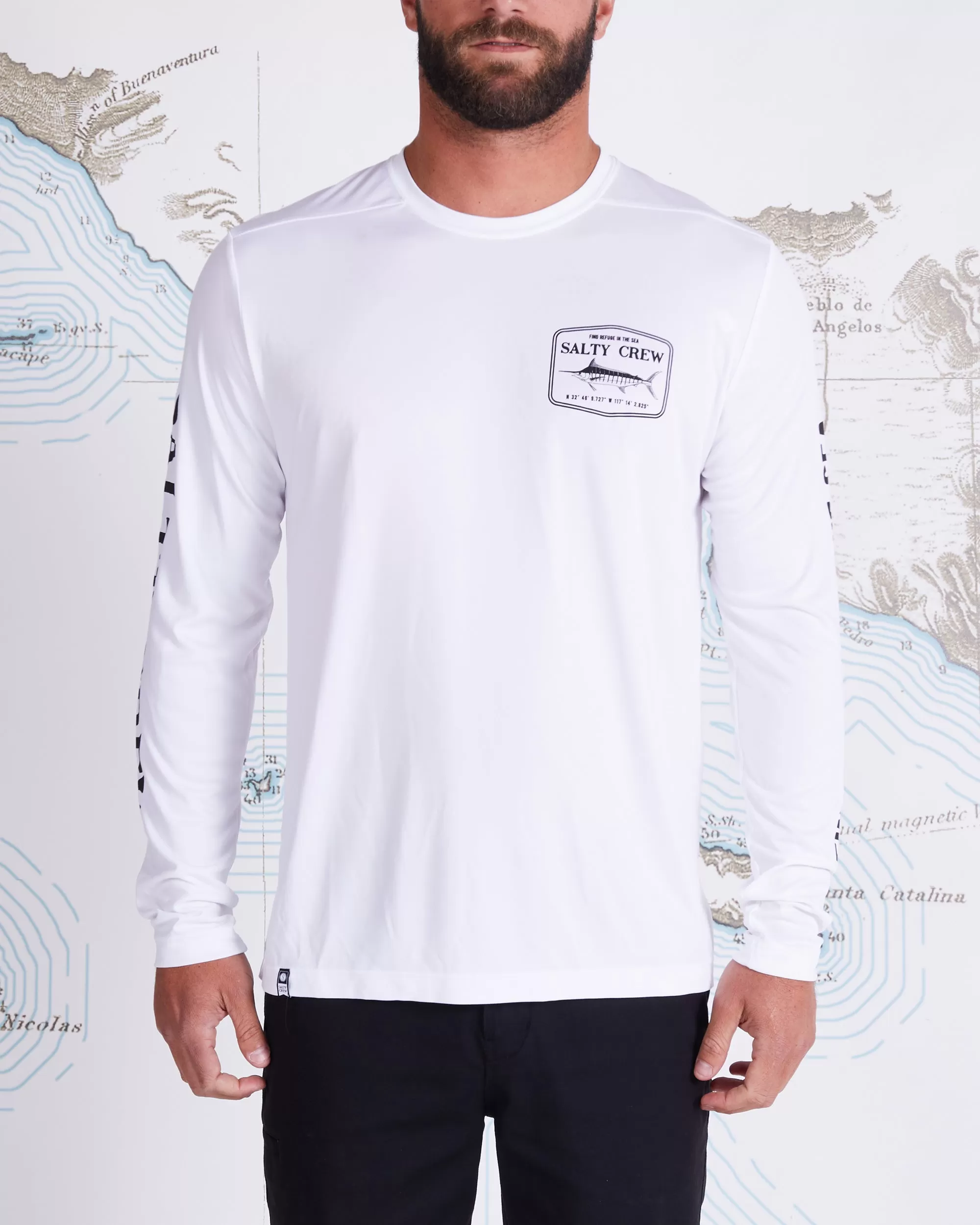 Stealth White L/S Sunshirt