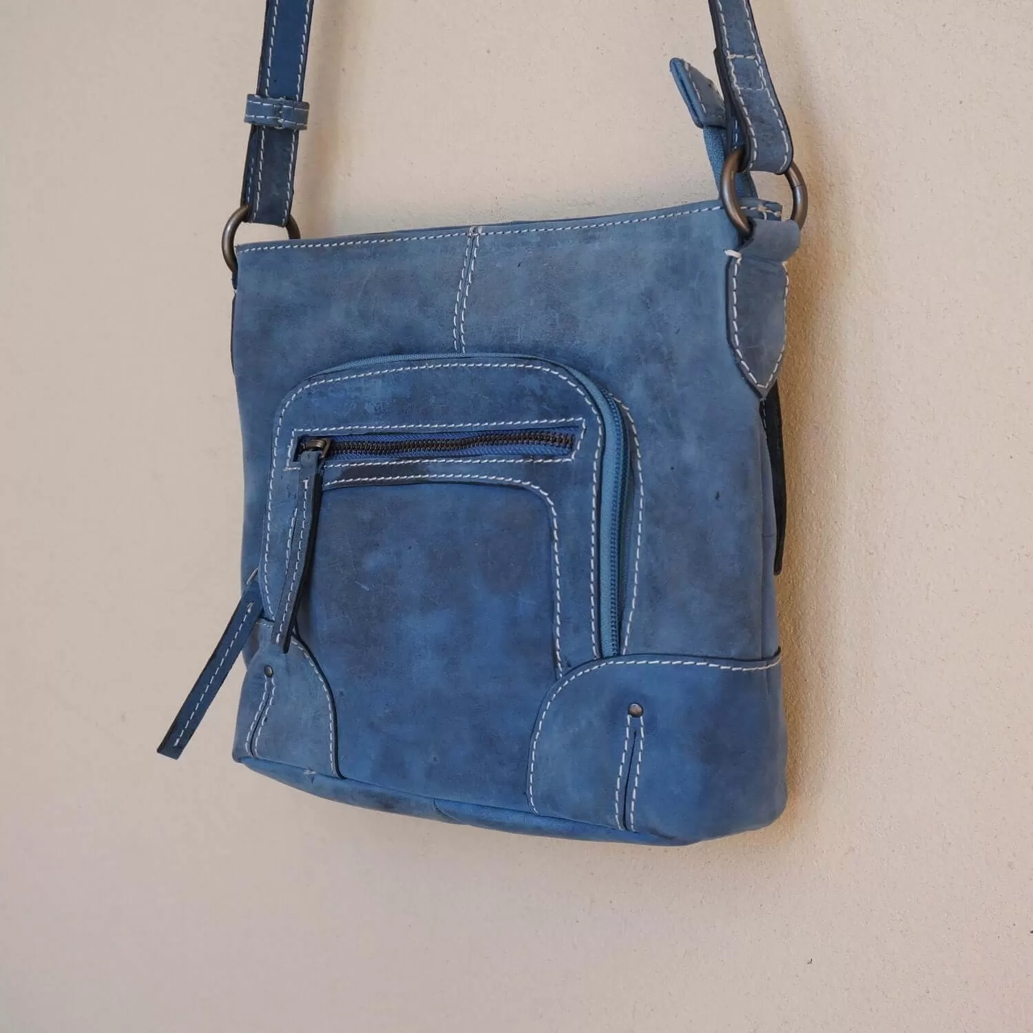 Stella Crossbody Bag, BLUE - KALGHI