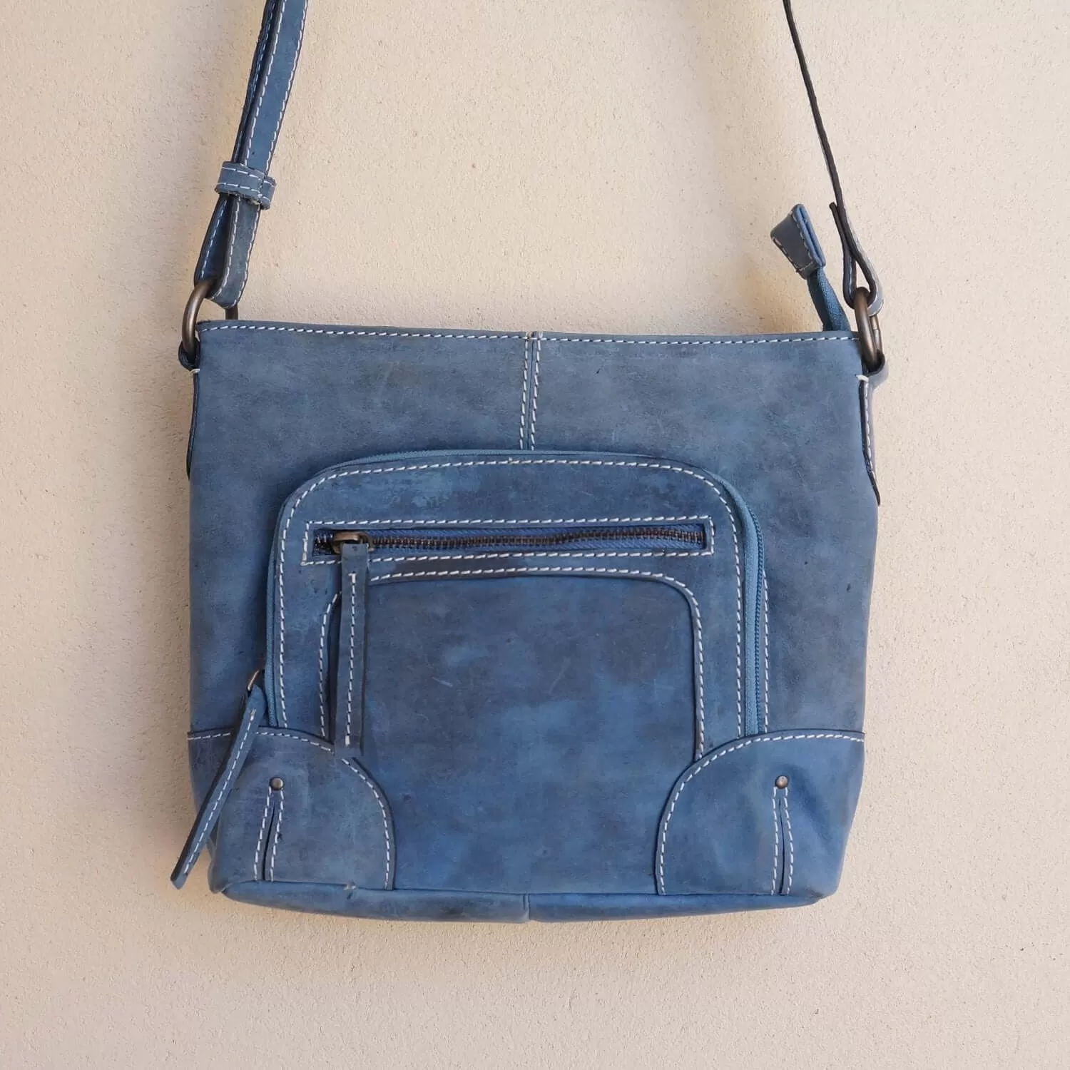 Stella Crossbody Bag, BLUE - KALGHI