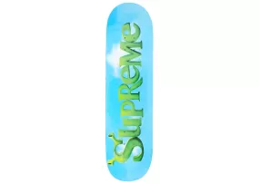 Supreme Shrek Skateboard Deck Blue