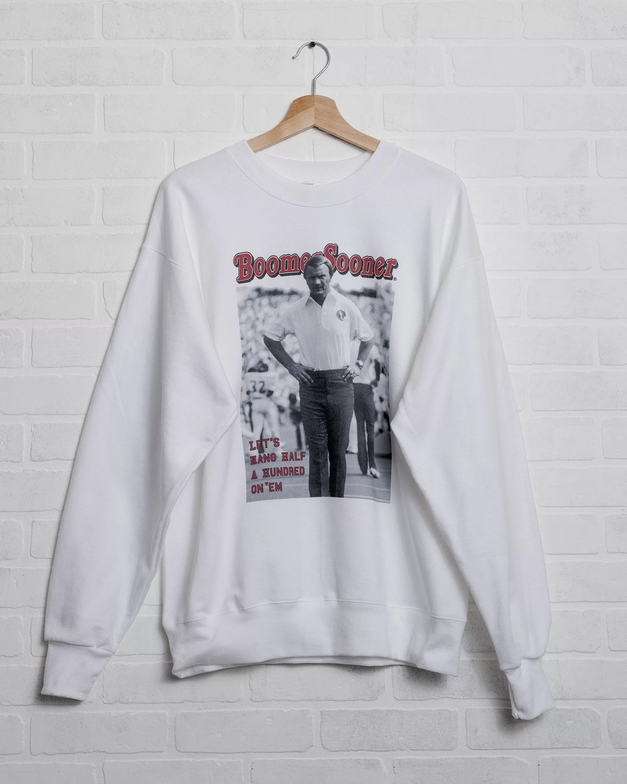 Switzer Magazine Pic White Sweatshirt