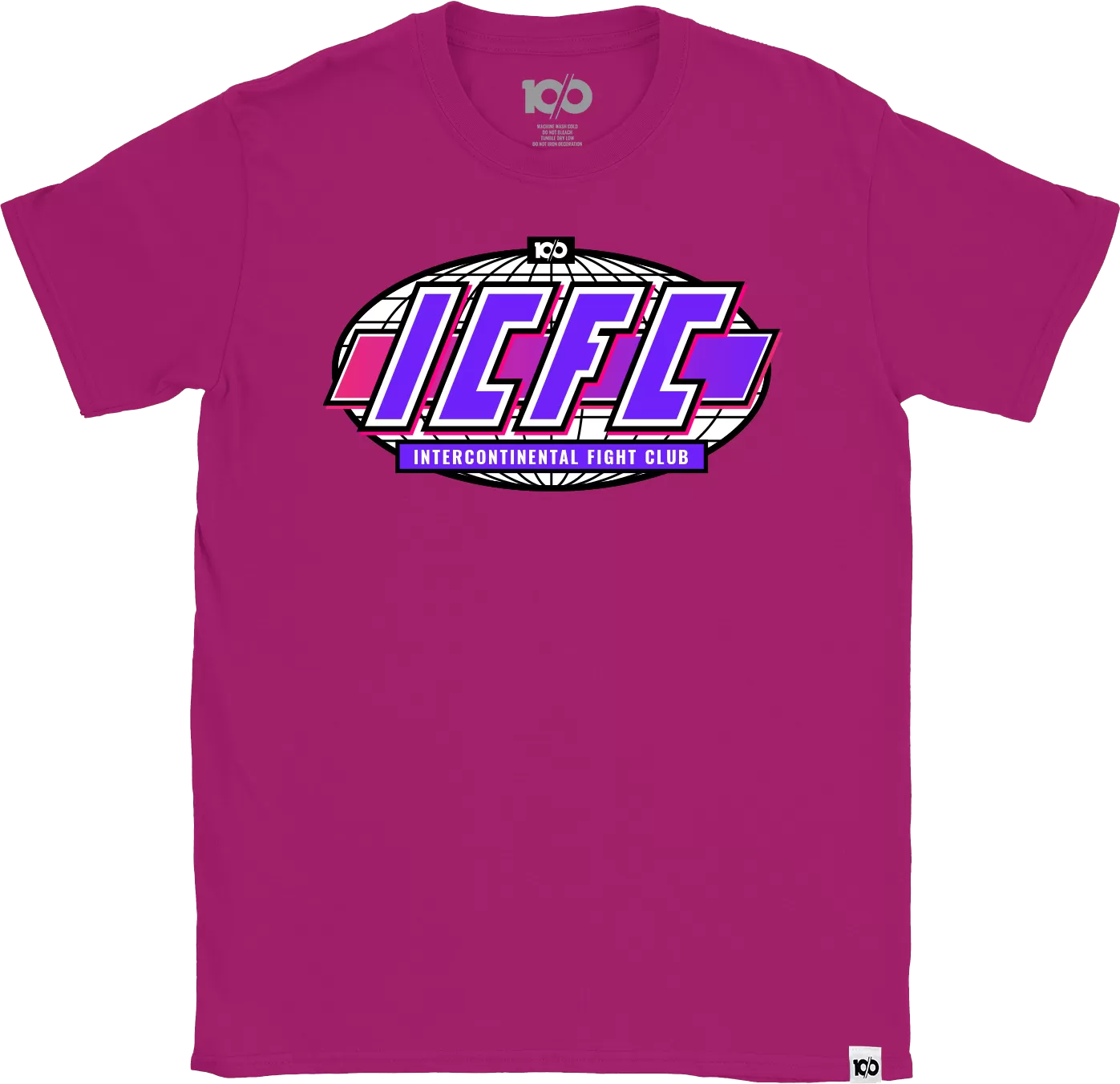 ten/o 'ICFC logo' T-Shirt - Purple