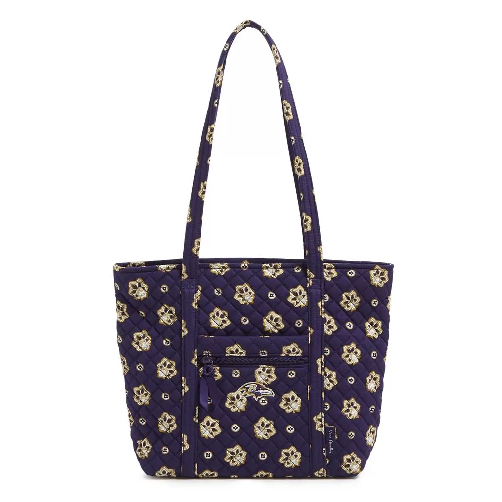 Vera Bradley Baltimore Ravens Small Vera Tote