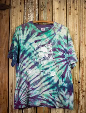 Vintage Jerry Garcia Nothing Left To Do But Smile T Shirt 90s Tie Dye XL