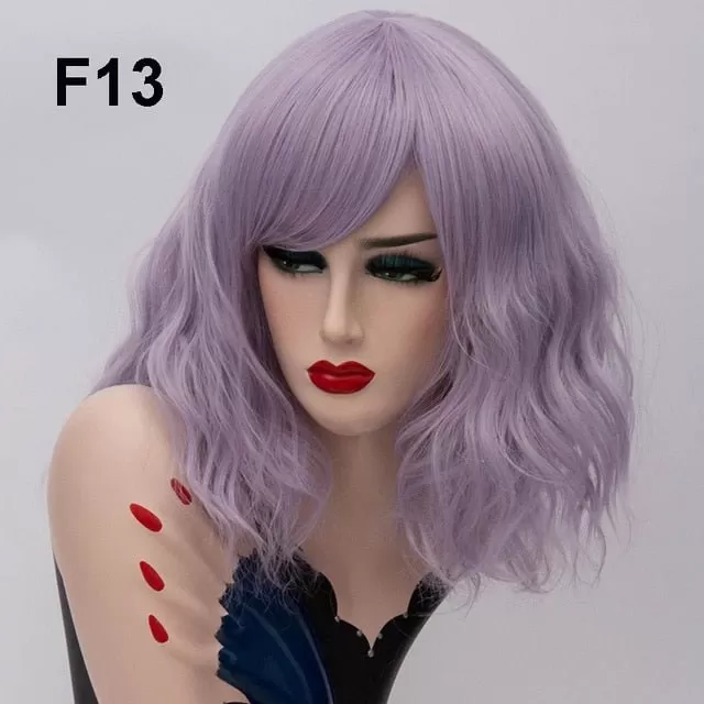 Wig Queen Mulan (Smoke Purple)